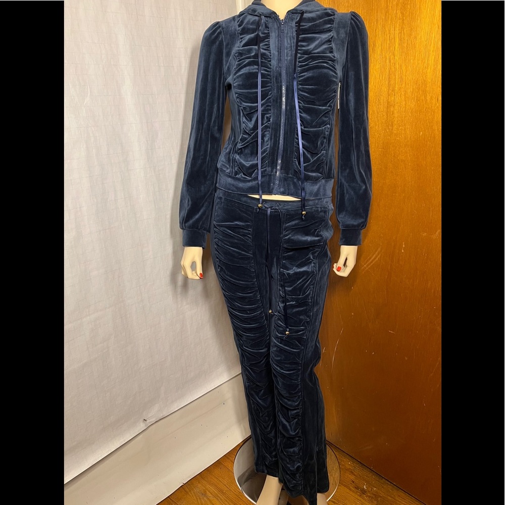 Two Piece Jogger set- Navy blue
